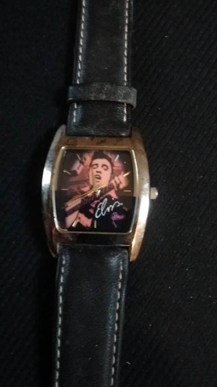 Official Collectible E.P.E Elvis Presley 50th Anniversary Watch VWC Timelink NOS