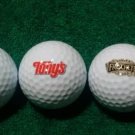 Schwans Pizza Brands Logo Spalding Top-Flite XL 3 Pack Vintage Golf Balls