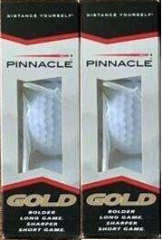 Pinnacle Gold (2) 3 Pack Sleeves (6 EA. Balls) New Older Stock, Random ...