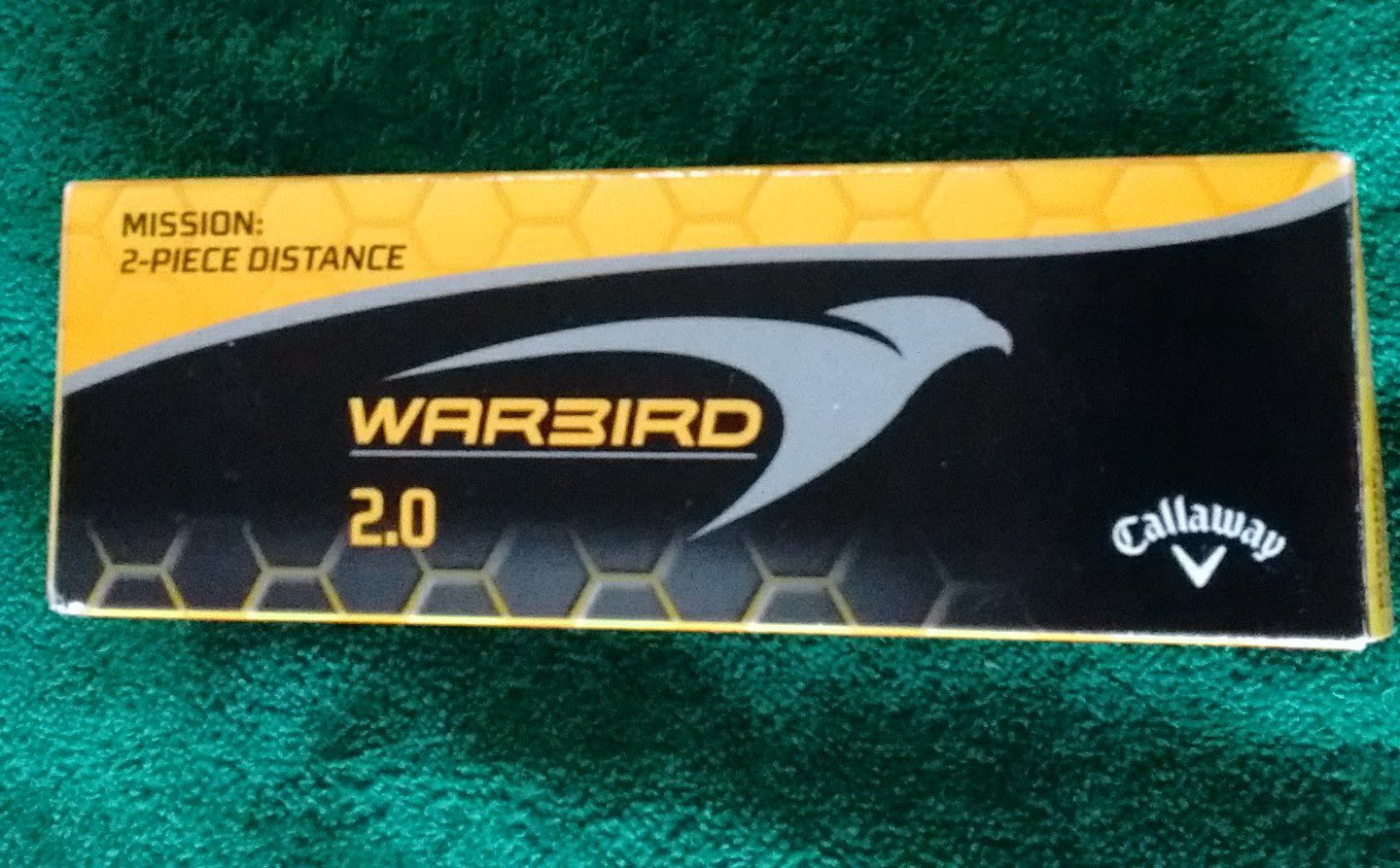 Callaway Warbird 2.0 (3 EA. Pack) Golf Ball Sleeve New Older Stock