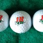Bobby Labonte #18 Logo Dunlop DDH Distance 110, 3 Pack Vintage Golf Balls