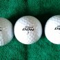 Terry Labonte #5 Logo Dunlop DDH Distance 110, 3 Pack Vintage Golf Balls