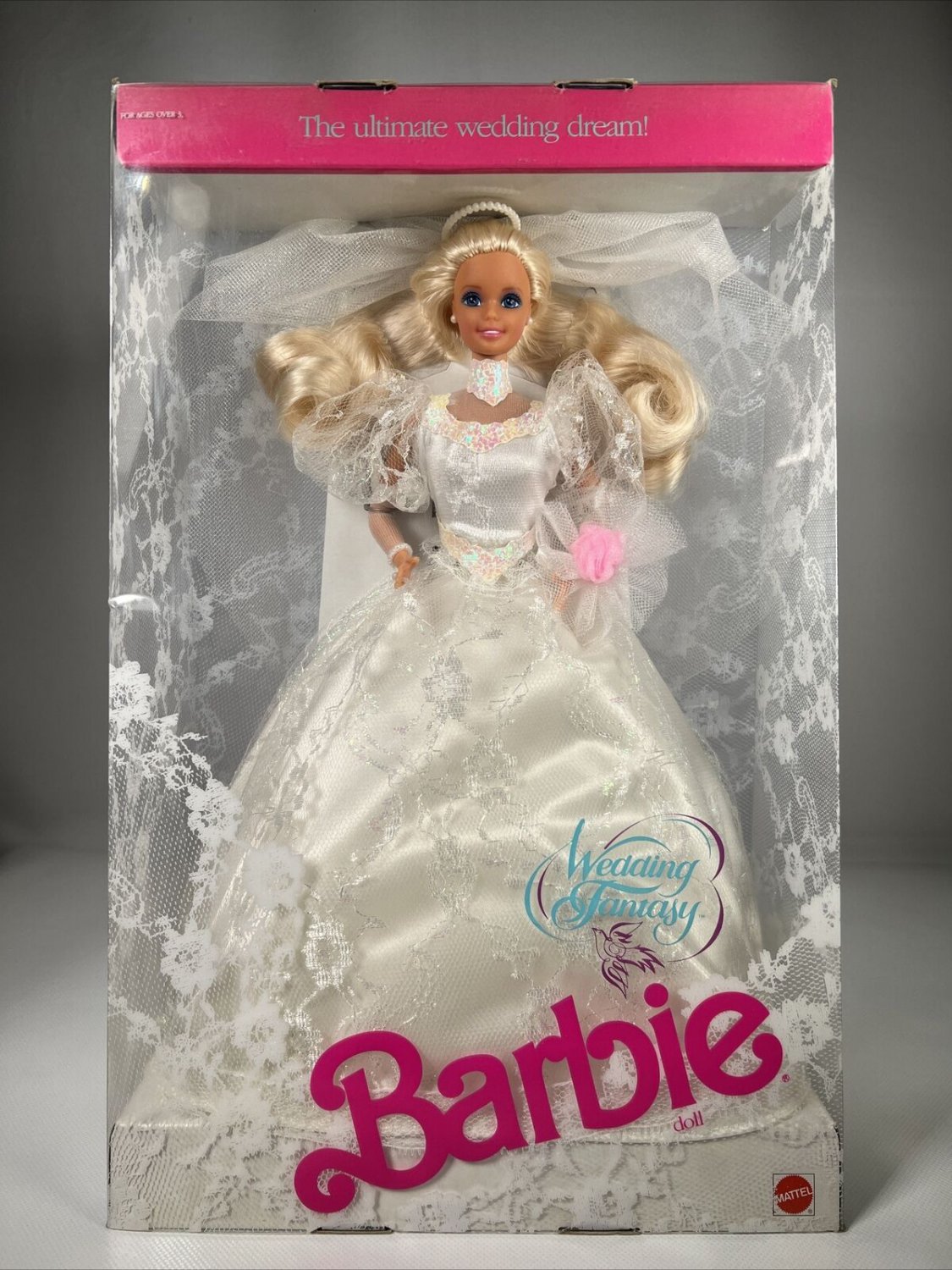 Wedding Fantasy The Ultimate Wedding Dream Barbie Doll 1989 Vintage Special Edition 02125 NIB