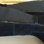 Clarks Women's Caroline Style Buckled Zip Black Riding Boots, Suede, 6.5 M Shoes
