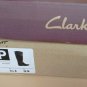 Clarks Whistle Woven Belted Knee-High Women's Biker Boots, Taupe, Size 6M Ladies