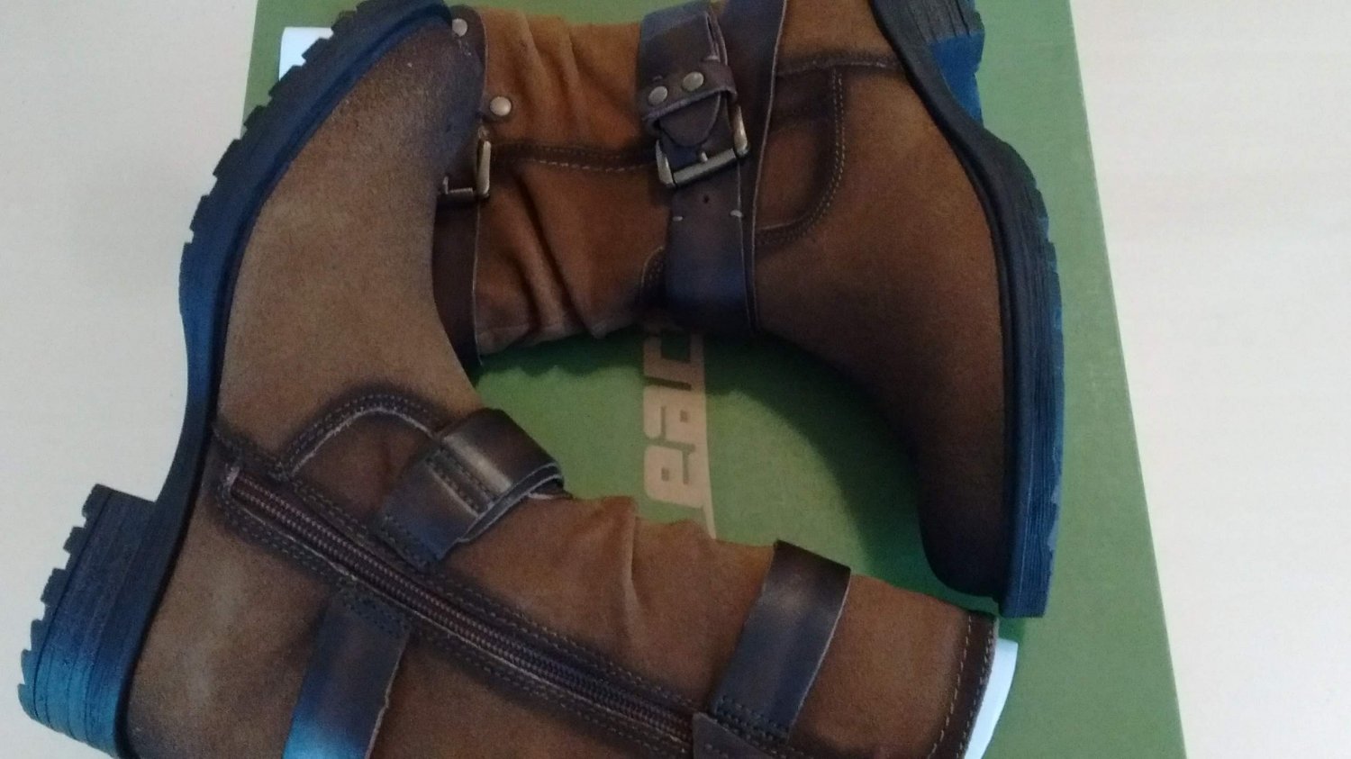 Earth Leather Suede Mid-Calf Everwood Women's Boots, Ladies Brown, 6M Shoes