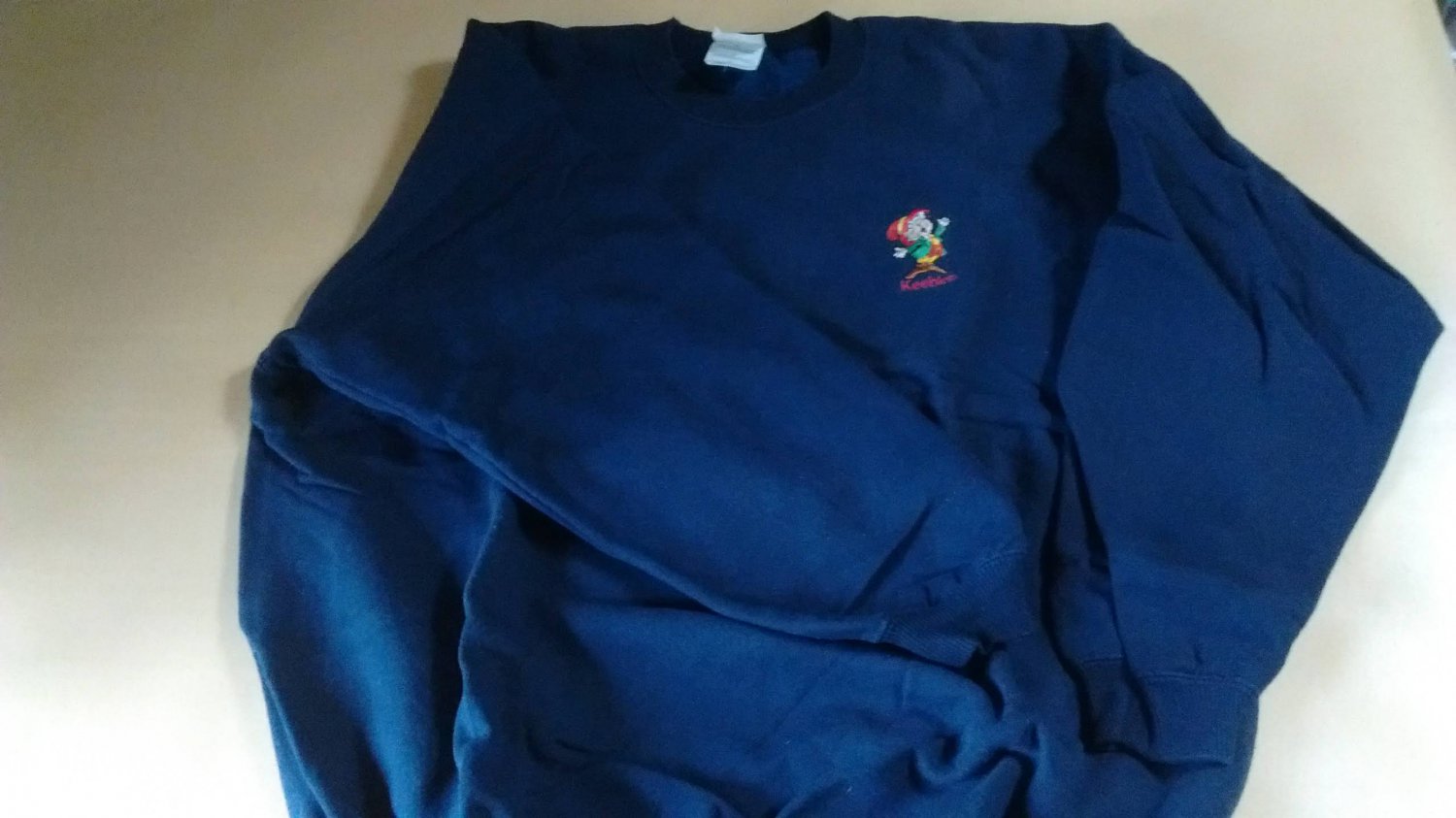 Vintage Gildan Ultra Cotton 90-10 Heavyweight Keebler Logo X-Large Sweatshirt