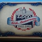 Commemorative 60 Anniversary 1932-1992 ZIPPO Unused Lighter Collectible Tin NIB