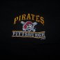 Pittsburgh Pirates Vintage 90's Tee MLB Lee Nutmeg Mills XL Black Cotton T-Shirt