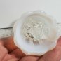 Antique Northwood Dugan Footed Twigs Vase Early 1900s 4.5" Milk Glass Top OA4A20