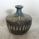 Hand Made Art Pottery Jar Pat Slodow Artisan 1972 3" Tall Very Nice! OA3B16