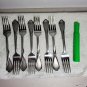 .,..Gibson Silversmiths Flatware "HEATHER SAND" Pattern Stainless 39 pcs  OA2C07
