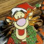 Disney DLRP Paris Christmas 2005 Santa Wreath Pin Tigger from Winnie the Pooh