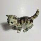 Vintage Goebel Porcelain Grey Tabby Cat Kitten 31 024 Figurine W. Germany OC4A01