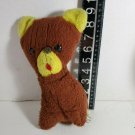 Vintage "Timely Toys" Stuffed Bear Plush 1950s 1960s With Butt Tag ID OB4B07