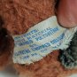 Vintage "Timely Toys" Stuffed Bear Plush 1950s 1960s With Butt Tag ID OB4B07