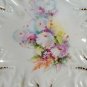 Antique Hors D'Oeuvres Appetizer Serving Plate 10" w Handles Gold Gilt OA4A17