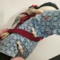 Vintage Chinese Cloth Doll with Baby Ada Lum? Tripod Mark? No tag 13" Hand Sewn?