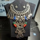 Necklace Earrings Faux Turquoise USA SHIP 18" 21" Aztec Inca Look ODJB01 07