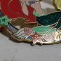 Disney Pin Little Mermaid Ariel Shell Horseshoe Border w Flounder 2007 PB01 079