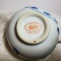 Cherry Blossom Bowl Blue Art w Gold Trim Petals China 6" Dia. Butterflies OA3C02