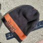 Sturgis Escapee Adult Beanie Orange Black Striped OC2B08