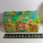 Vintage Kiddie Zoo Ideal Toy Corp Fold Out Playset Carry Case 60s 70s OB4B15