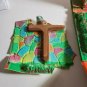 Vintage Kiddie Zoo Ideal Toy Corp Fold Out Playset Carry Case 60s 70s OB4B15