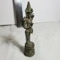 Vintage Brass Statue Lord Shiva Shankar No Trishul Version 5" with Patina OA4B05