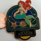 Disney Pin Signs of the Zodiac (Aquarius/February) Ariel Little Mermaid PB01 064