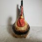Ceramic Rooster Hen Pair Figurines 7.5" High Country Farm Decor Chips OA3B06