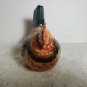 Ceramic Rooster Hen Pair Figurines 7.5" High Country Farm Decor Chips OA3B06
