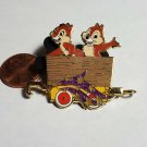 Chip & Dale (only) Character Train Disney Pin From Mystery Pin Set  PB02 027