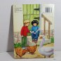 Tell the Time at The Farm Board Book with Clock 1996 Stephanie Ryder England