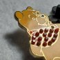 Disney Pin Jeweled Shirt Winnie the Pooh missing one jewel 2007 Jewel PB01 092