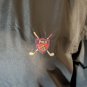 Polo Golf Ralph Lauren Zip Shoulder Crew Neck Pullover Windbreaker Sz M CB01-08