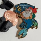Disney Ariel Little Mermaid Father's Day 2015 Lim Ed Pin King Triton PB01 065