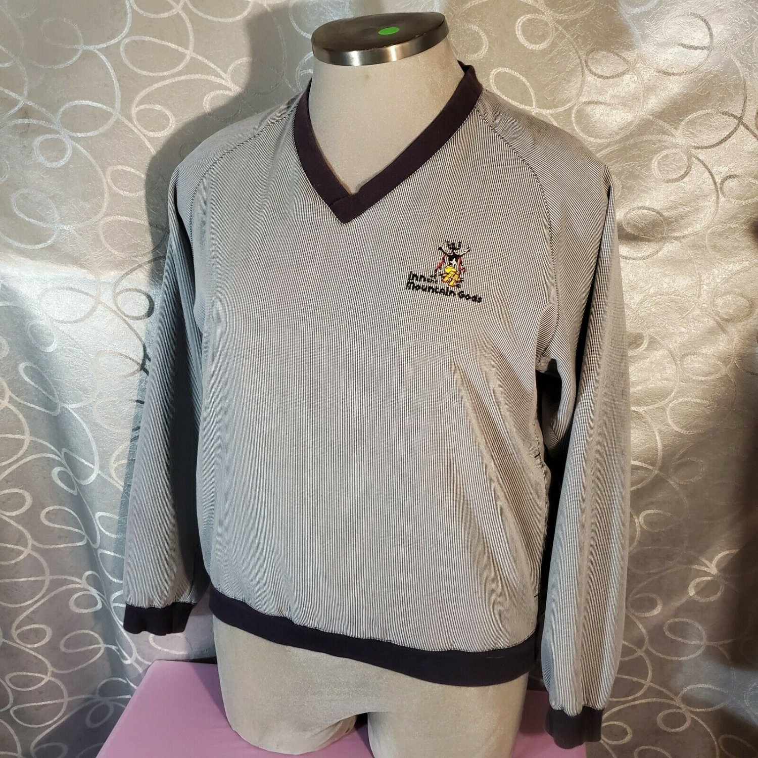 EP Pro Pullover Golf Windbreaker Inn of the Mountain Gods Embroider Sz S CB01-02