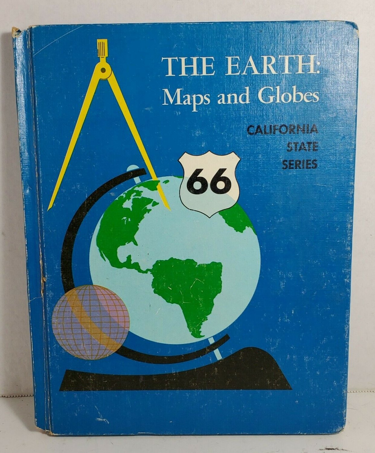 The Earth: Maps and Globes Vintage California State Series Textbook 1967 OC1A17