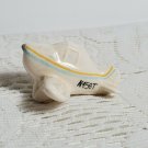Miniature Porcelain Ceramic Airplane Single Engine Type 2 1/4" Small Chip OA2C12