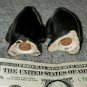 Penguin Salt Pepper Shakers Spice 3" Tall Glossy Japan Ceramic Chalkware? MIJ