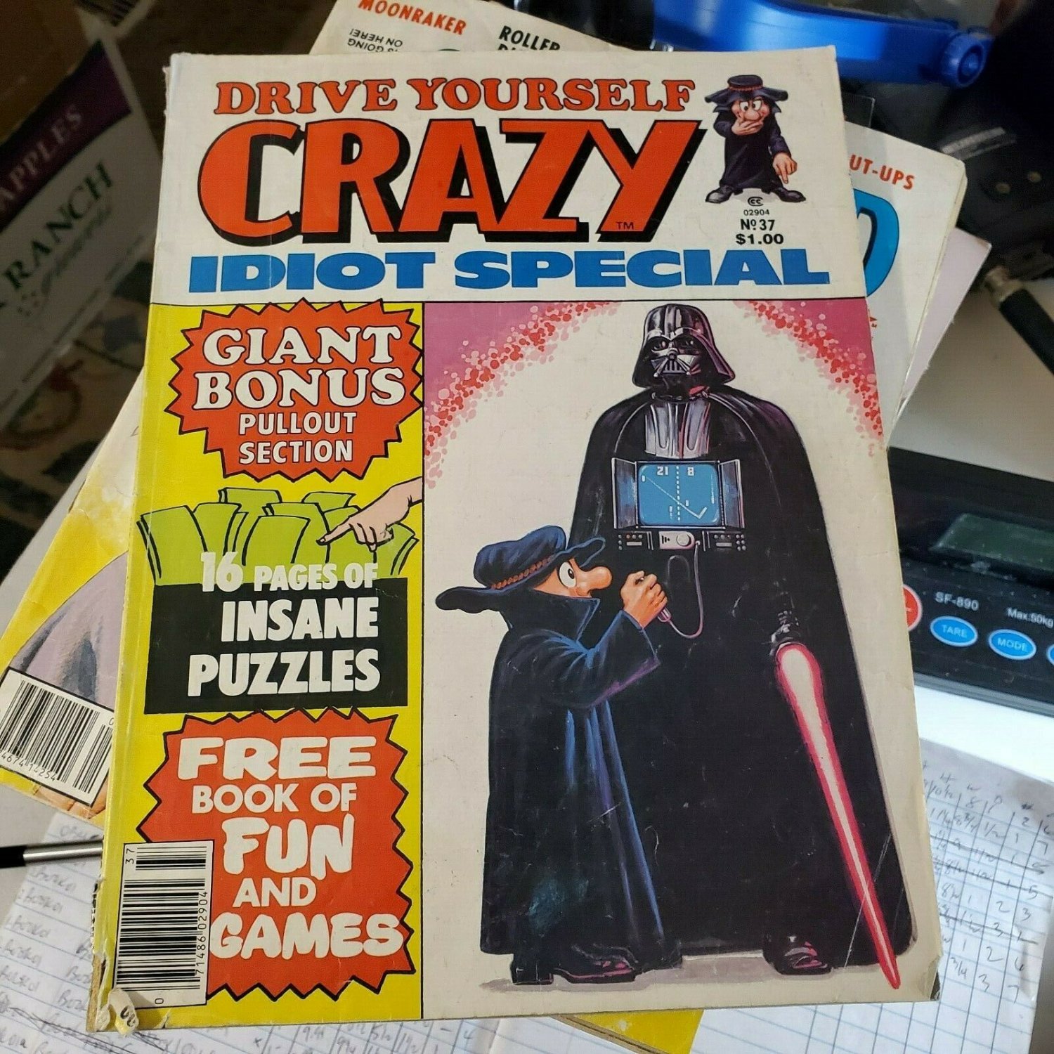 Stan Lee Drive Yourself Crazy Idiot Special No 37 Star Wars Darth Vader OC2A12