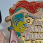 Disney Pin Tokyo Ariel's Seaside Treasures Pink Sebastian Flounder 2003 PB01 074