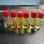 Very Vintage Glass Sample Set Avon for Men! 5 Fragrances 1/8 oz each  OA2B10