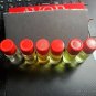 Very Vintage Glass Sample Set Avon for Men! 5 Fragrances 1/8 oz each  OA2B10