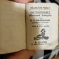 Antique Book Collection POUCET Miniature Allemand Francais German French OA2A14