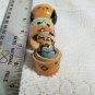 Vintage Nesting Geisha Kokeshi Bobble Head 3 pc NESTING Dolls! Japan OA4B19