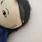 Vintage Chinese Cloth Doll & Baskets Ada Lum? Tripod Mark? No tag 13" Hand Sewn?