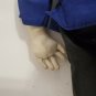 Vintage Chinese Cloth Doll & Baskets Ada Lum? Tripod Mark? No tag 13" Hand Sewn?