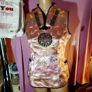 Womens Firefly Top Pink Asian Chinese Japanese Vietnamese Size M OB3A43